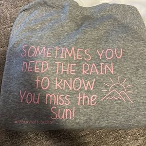 Mental health matters crewneck